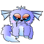 Sad blue Tigren