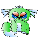 Sad green Tigren