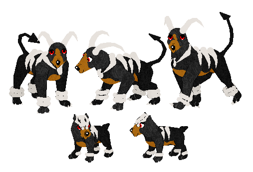 Houndour/Houndoom from Pokemon